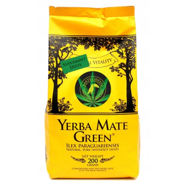 Yerba Mate Green ORIGINAL CANNABIS 200g zdjęcie 1