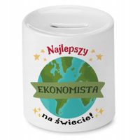 Dla Ekonomisty Skarbonka Na Urodziny Na Prezent Z Nadrukiem Ze Zdjęciem