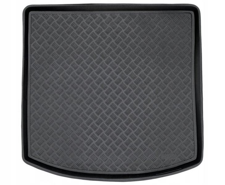 Element Op maat gemaakte Premium 3D rubberen matten vloermatten geschikt voor VW Touran (I) 2003-2010, (II) 2010-2015, 7-zits, 6-delig (grijs