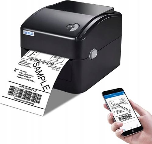 Drukarka termiczna do etykiet z Bluetooth Vretti na Arena.pl