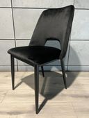 Krzesło tapicerowane GOTI BLACK VELVET