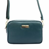 Skórzana miejska damska listonoszka od MiaMore