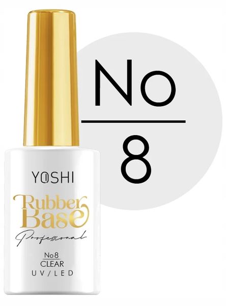 YOSHI Baza kauczukowa Rubber Base No 8 - 10ml zdjęcie 2