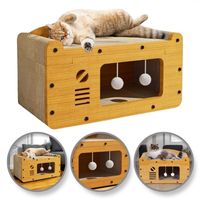 domek dla kota - budka, legowisko, drapak - 56 cm kot18