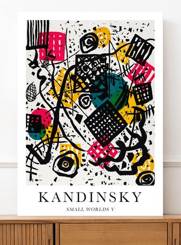 Plakat Kandinsky small worlds 50x70 cm na Arena.pl