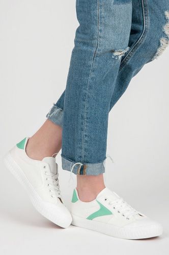 BIAŁE TRAMPKI Rozmiar - 38 na Arena.pl