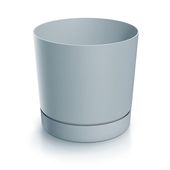 doniczka TUBO P  jasny szary 18cm