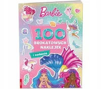 Mattel Barbie Dreamtopia 100 brokatowych naklejek