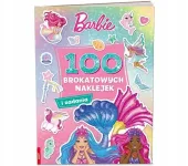 Mattel Barbie Dreamtopia 100 brokatowych naklejek