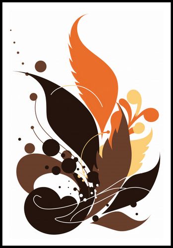 Plakat 68x101cm Ognie Jesienne na Arena.pl