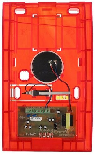 SYGNALIZATOR ZEWNĘTRZNY SP-4001 R SATEL SYRENA LED czerwony na Arena.pl