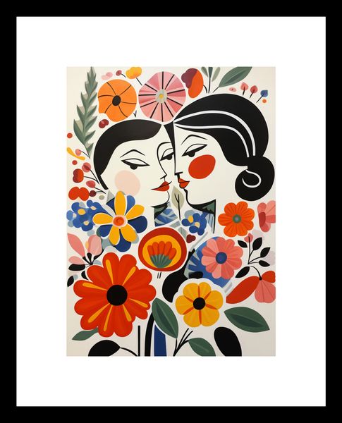 Plakat 13x18cm Kwiatowy Romans zdjęcie 3