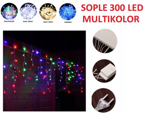 SOPLE 300 LED LAMPKI CHOINKOWE MULTI na Arena.pl