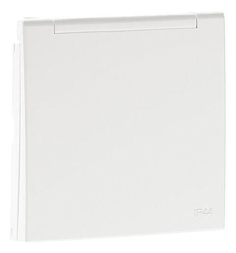 Efapel Logus90 element centralny do gniazda schuko ip44 biały 90634 TBR zdjęcie 1
