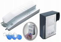 Domofon EURA ADP-41A3 1-rodzinny z czytnikiem RFID