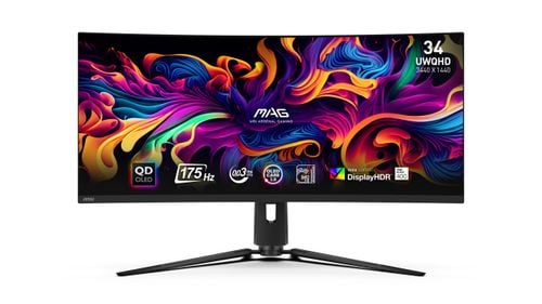 Monitor OLED MSI MAG 341CQP 34 " 3440 x 1440 px OLED na Arena.pl