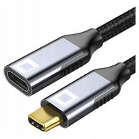 CO2 KABEL PRZEDŁUŻACZ USB-C SZYBKIE ŁADOWANIE USB TYP C 4K 20GBPS 100W 1M