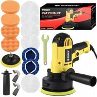 SZLIFIERKA POLERKA SAMOCHODOWA MASZYNA POLERSKA ZESTAW GĄBKI 600-3700