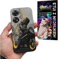 ETUI CASE DO OPPO RENO 8T 4G - MOTOR FAN Motocykle MĘSKIE WZORY PLECKI