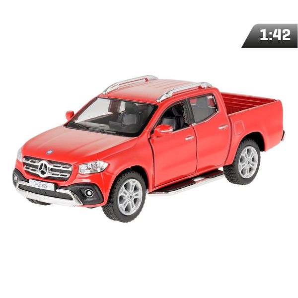 Model 1:42, Mercedes-Benz X-Class, czerwony zdjęcie 1