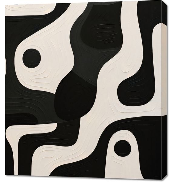 Obraz 90x100cm Kontrastowa Harmonia zdjęcie 1