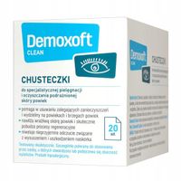 Demoxoft Clean 20szt. chusteczki do skóry powiek