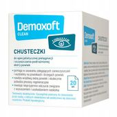 Demoxoft Clean 20szt. chusteczki do skóry powiek