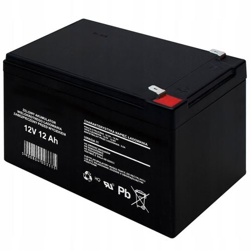 AKUMULATOR ŻELOWY 12V 12Ah UPS BEZOBSŁUGOWY ALARMY (WYMIAR 10Ah 14Ah 15Ah) na Arena.pl