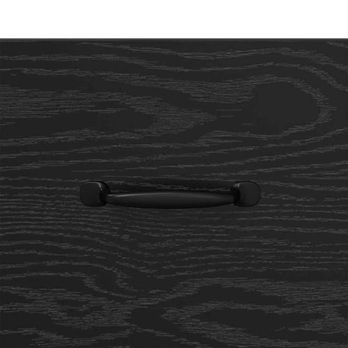 Bufet Czarny dąb 34 x 34.5 x 90 cm Materiał drewnopochodny na Arena.pl