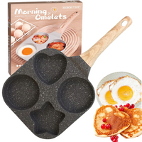 Patelnia Do Jajek I Placków 4 Wzory Non-Stick (Nieprzywierająca)