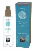 hot bed & body spray amber & japanese mint - perfumowany spray dla mężczyzn