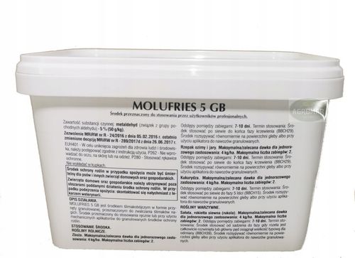 Molufries 5 GB 1kg na ślimaki Sumin na Arena.pl