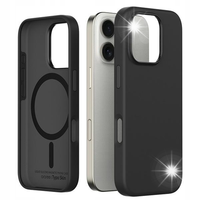Etui ARAREE Typo Skin M iPhone 16 Pro Czarny