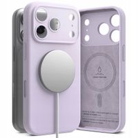Etui Ringke Silicone Magnetic MagSafe do Apple iPhone 17 Pro Max Light Purp