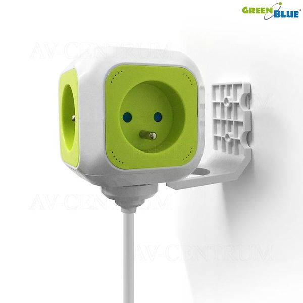 PRZEDŁUŻACZ KOSTKA MAGIC CUBE 4 GNIAZDA 2xUSB 1.4m zdjęcie 13