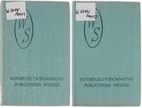 Sieroszewski Reportaże i wspomnienia DziełaXX 1963