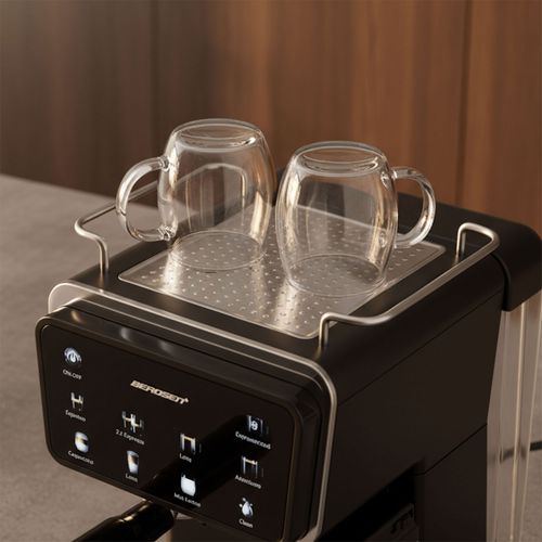 Ekspres do kawy kolbowy spieniacz do mleka 20 bar Berdsen BD-773 czarny na Arena.pl