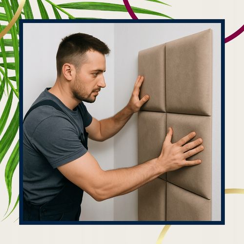 Taśma rzep samoprzylepny do paneli tapicerowanych CZARNY 50 mm - 5 na Arena.pl