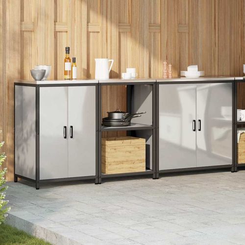 Zestaw do przechowywania w kuchni z półką Inny 3 pcs Srebrny na Arena.pl