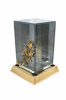 Lampion znicz LED + WKŁAD| Elegancki symbol pamięci Wielkanoc