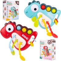 Zabawka Sensoryczna Gryzak Kabelki Montessori Dinozaur