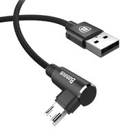 Kabel Baseus MVP Elbow micro USB 2m Kątowy Nylonowy DO Ładowania