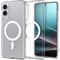 etui na samsung galaxy s25 edge ultra hybrid mag z magsafe - przezroczyste