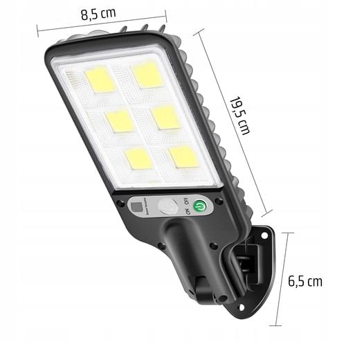 Lampa uliczna Interlook 150 W 5000 lm zasilanie solarne na Arena.pl