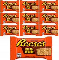 10x Masło Orzechowe Babeczka REESE'S Big Cup 39 g - ORYGINAŁ PROSTO Z USA!