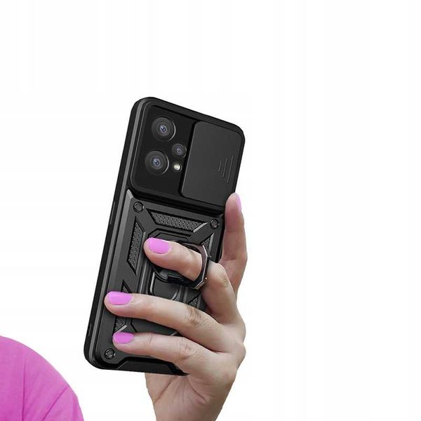 Spacecase Camring Realme 9/9 Pro+ Black zdjęcie 3