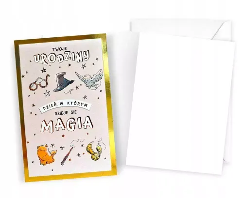 Karnet Urodziny Harry Potter na Arena.pl