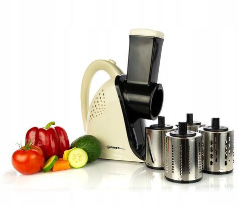 Szatkownica elektryczna do warzyw tarka 4 KOŃCÓWKI =First Austria= na Arena.pl