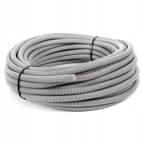 RURA KARBOWANA PESZEL PVC Z PILOTEM FI 25mm 25m 320N 6163A-25P SZARY PAWBOL na Arena.pl