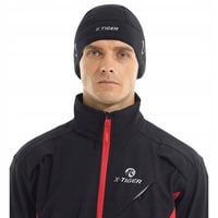 Hardshell Rowerowy Kolarski Męski Wysoki Zamek Czapka Rowerowa Komfort 3XL